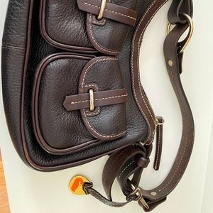 Authentic Dooney & Bourke Double Pocket Hobo purse